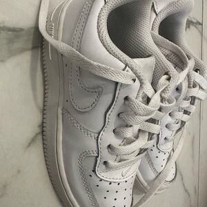 Nike Air Force One Classic White Leather Sneakers